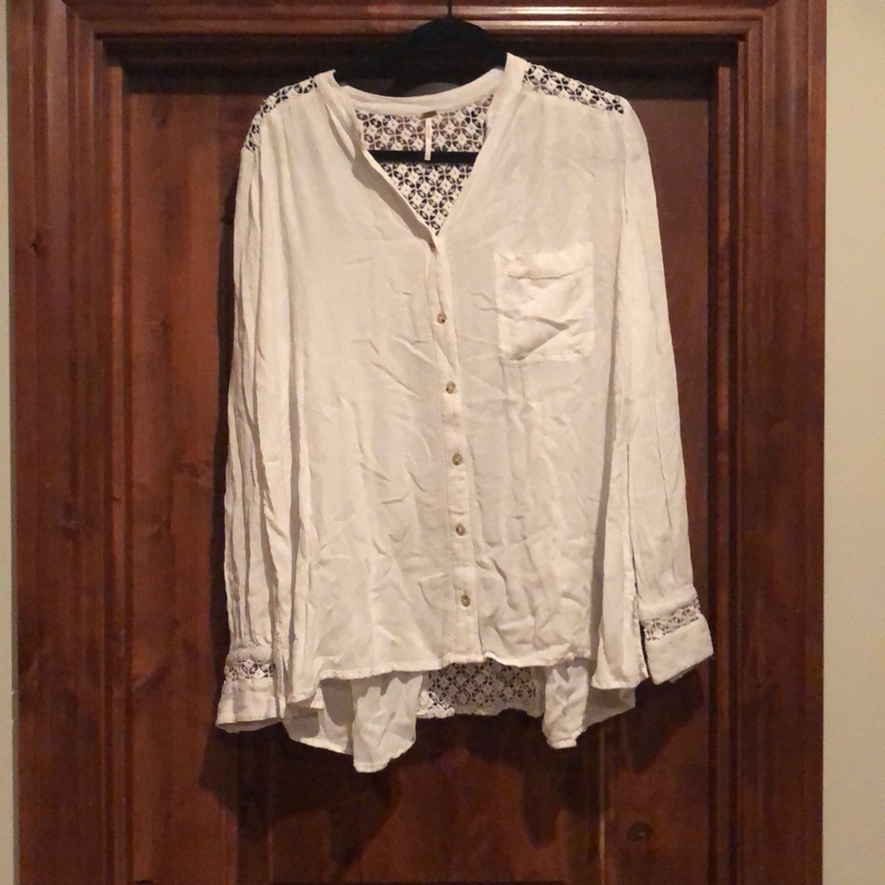 Free People button up